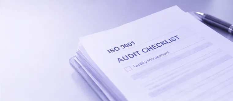 ISO 9001 audit checklist