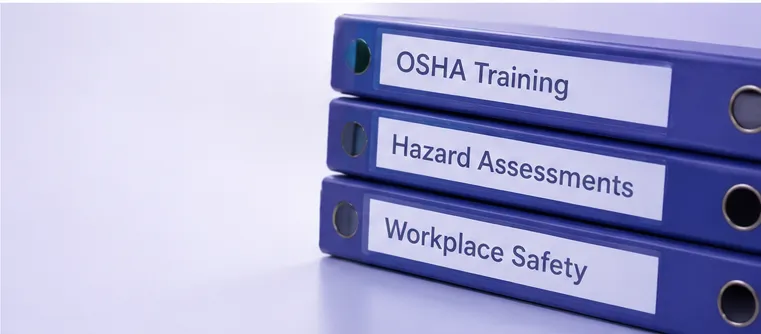 OSHA compliance binders